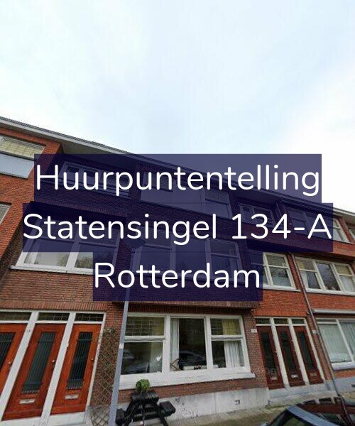 Foto gevel Huurpuntentelling voor Statensingel 134-A, Rotterdam