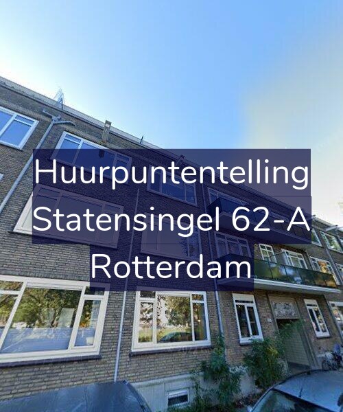 Foto gevel Huurpuntentelling voor Statensingel 62-A, Rotterdam