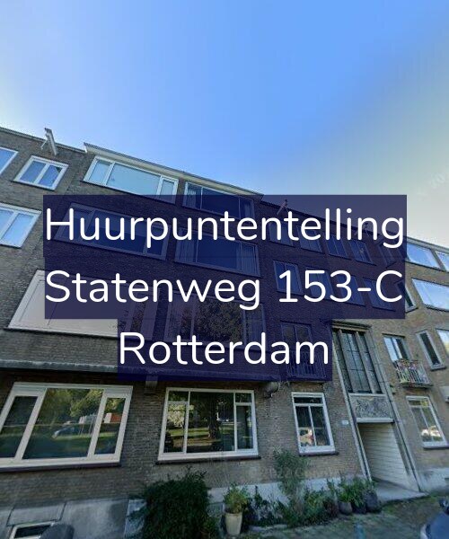 Foto gevel Huurpuntentelling voor Statenweg 153-C, Rotterdam