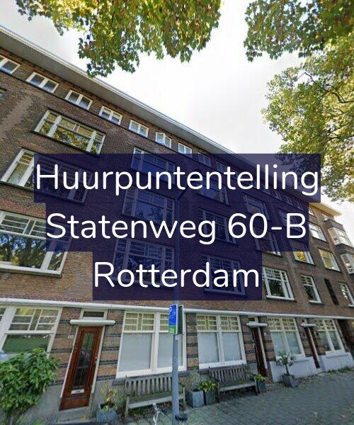 Foto gevel Huurpuntentelling voor Statenweg 60-B, Rotterdam