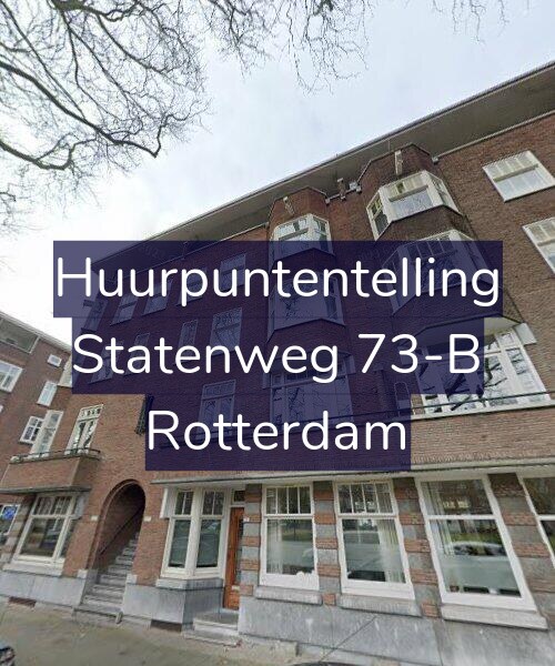 Foto gevel Huurpuntentelling voor Statenweg 73-B, Rotterdam