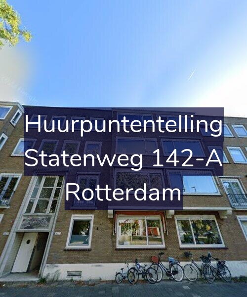 Foto gevel Huurpuntentelling voor Statenweg 142-A, Rotterdam