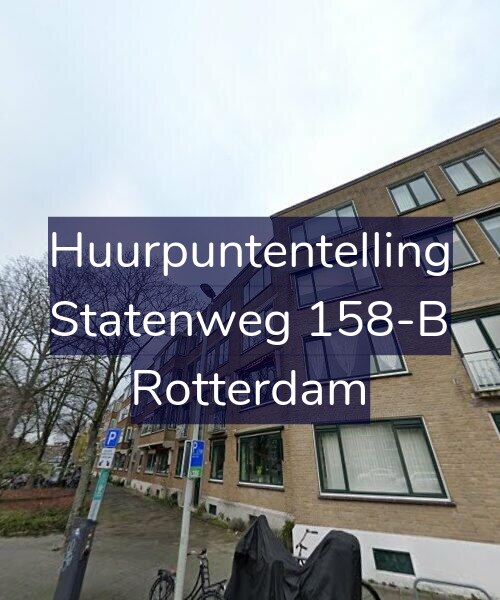Foto gevel Huurpuntentelling voor Statenweg 158-B, Rotterdam