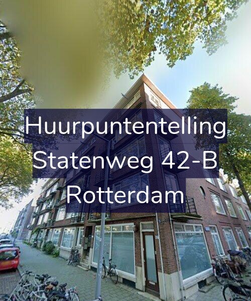 Foto gevel Huurpuntentelling voor Statenweg 42-B, Rotterdam