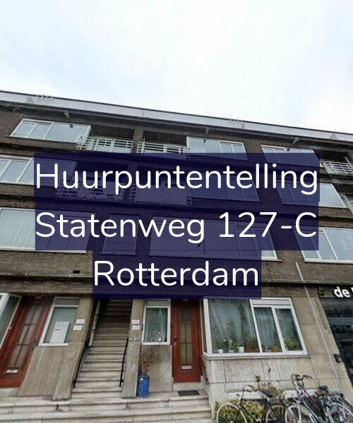 Foto gevel Huurpuntentelling voor Statenweg 127-C, Rotterdam