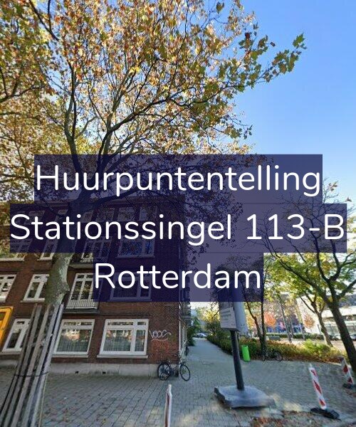 Foto gevel Huurpuntentelling voor Stationssingel 113-B, Rotterdam