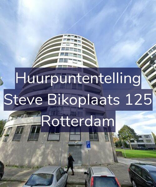 Foto gevel Huurpuntentelling voor Steve Bikoplaats 125, Rotterdam