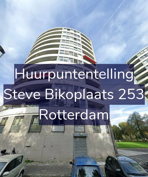 Foto gevel Huurpuntentelling voor Steve Bikoplaats 253, Rotterdam