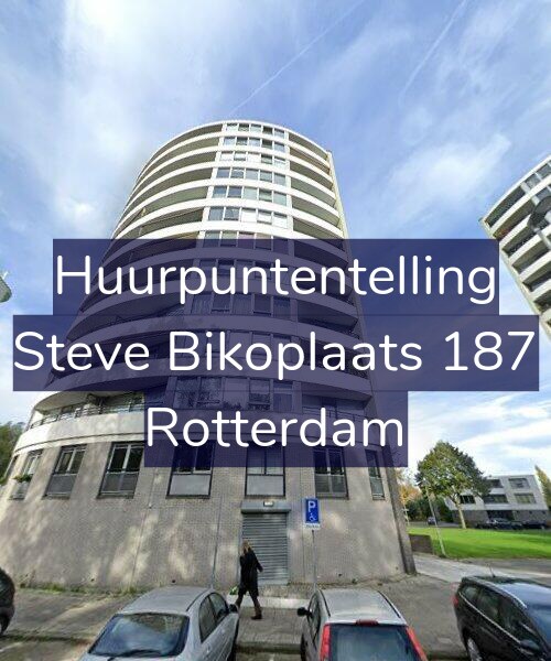 Foto gevel Huurpuntentelling voor Steve Bikoplaats 187, Rotterdam