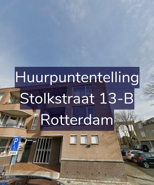 Foto gevel Huurpuntentelling voor Stolkstraat 13-B, Rotterdam