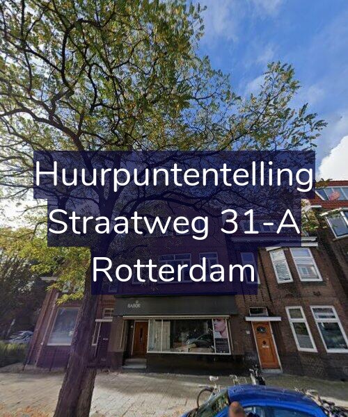 Foto gevel Huurpuntentelling voor Straatweg 31-A, Rotterdam