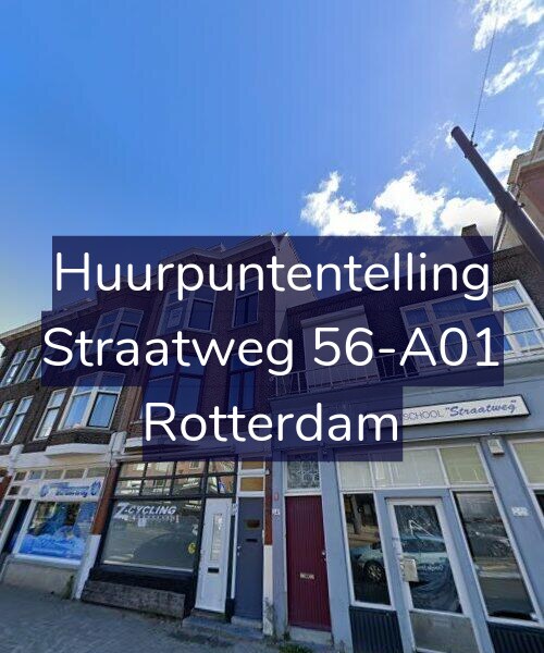 Foto gevel Huurpuntentelling voor Straatweg 56-A01, Rotterdam
