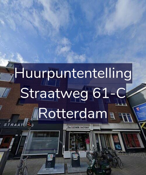 Foto gevel Huurpuntentelling voor Straatweg 61-C, Rotterdam