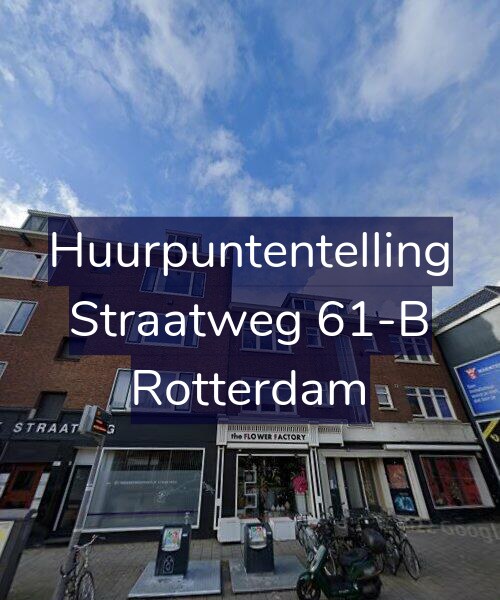 Foto gevel Huurpuntentelling voor Straatweg 61-B, Rotterdam