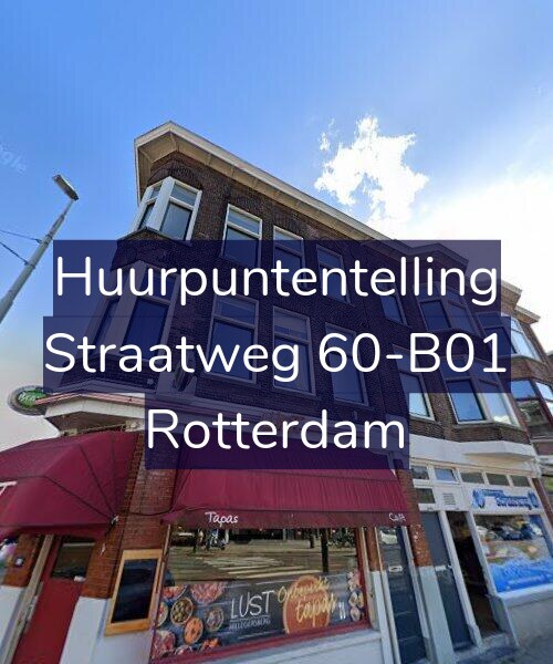 Foto gevel Huurpuntentelling voor Straatweg 60-B01, Rotterdam