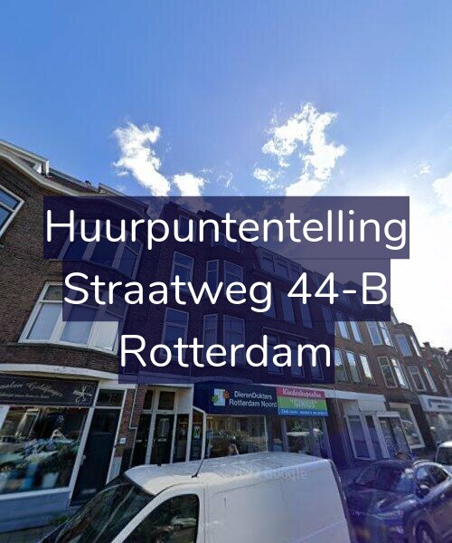 Foto gevel Huurpuntentelling voor Straatweg 44-B, Rotterdam