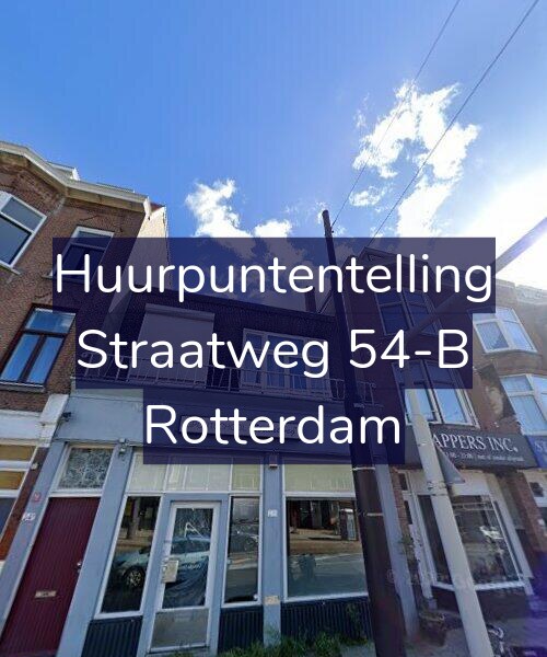 Foto gevel Huurpuntentelling voor Straatweg 54-B, Rotterdam