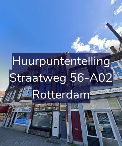 Foto gevel Huurpuntentelling voor Straatweg 56-A02, Rotterdam