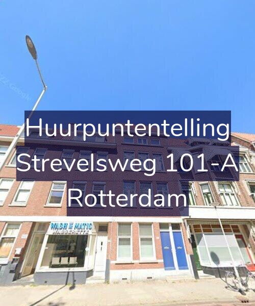 Foto gevel Huurpuntentelling voor Strevelsweg 101-A, Rotterdam