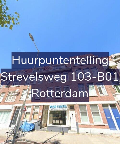 Foto gevel Huurpuntentelling voor Strevelsweg 103-B01, Rotterdam
