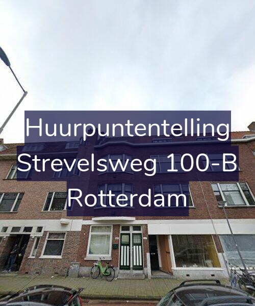 Foto gevel Huurpuntentelling voor Strevelsweg 100-B, Rotterdam