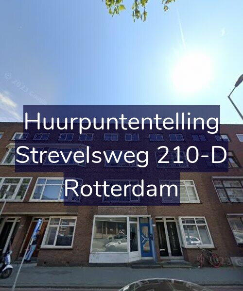 Foto gevel Huurpuntentelling voor Strevelsweg 210-D, Rotterdam