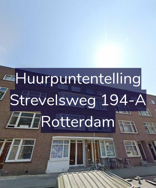 Foto gevel Huurpuntentelling voor Strevelsweg 194-A, Rotterdam