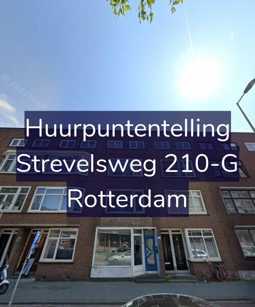 Foto gevel Huurpuntentelling voor Strevelsweg 210-G, Rotterdam