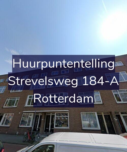 Foto gevel Huurpuntentelling voor Strevelsweg 184-A, Rotterdam