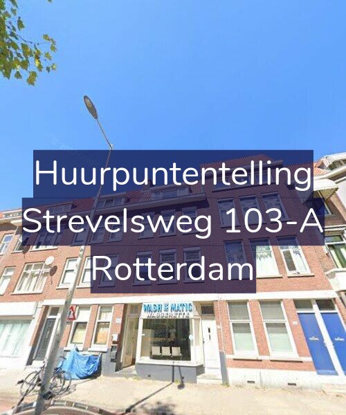 Foto gevel Huurpuntentelling voor Strevelsweg 103-A, Rotterdam