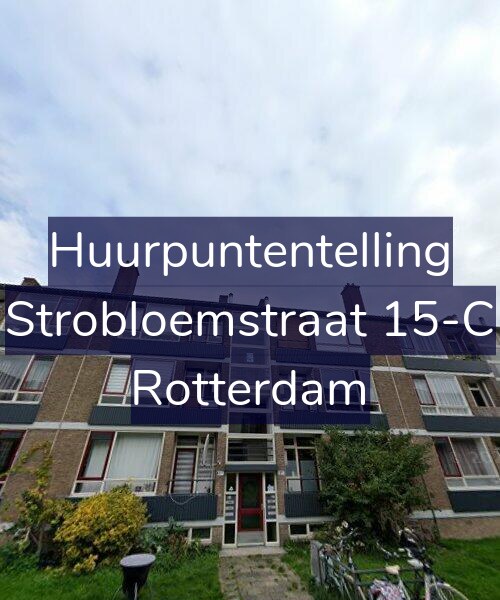 Foto gevel Huurpuntentelling voor Strobloemstraat 15-C, Rotterdam