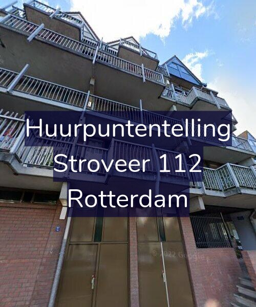 Foto gevel Huurpuntentelling voor Stroveer 112, Rotterdam