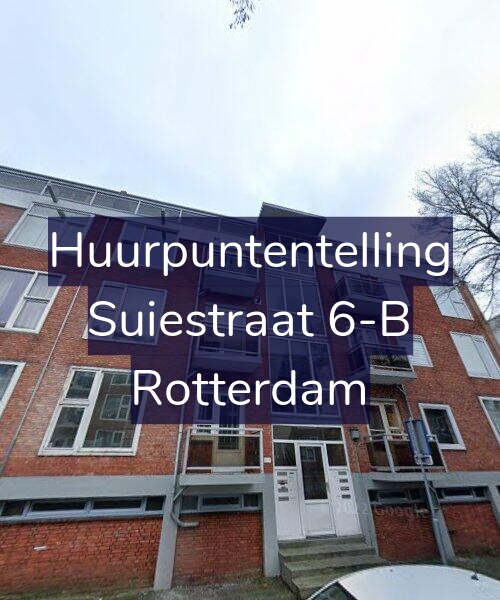 Foto gevel Huurpuntentelling voor Suiestraat 6-B, Rotterdam