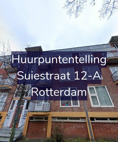 Foto gevel Huurpuntentelling voor Suiestraat 12-A, Rotterdam