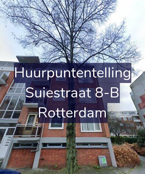 Foto gevel Huurpuntentelling voor Suiestraat 8-B, Rotterdam