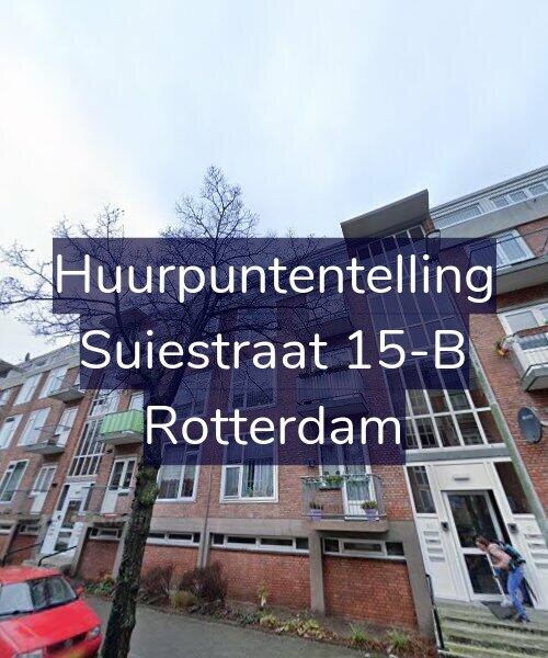 Foto gevel Huurpuntentelling voor Suiestraat 15-B, Rotterdam