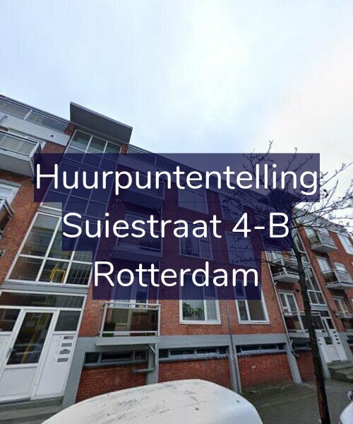 Foto gevel Huurpuntentelling voor Suiestraat 4-B, Rotterdam