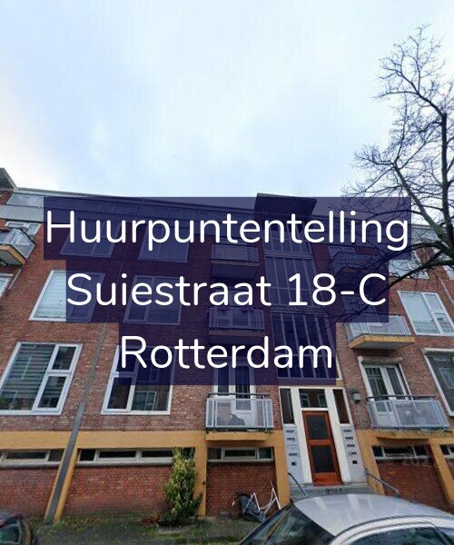 Foto gevel Huurpuntentelling voor Suiestraat 18-C, Rotterdam