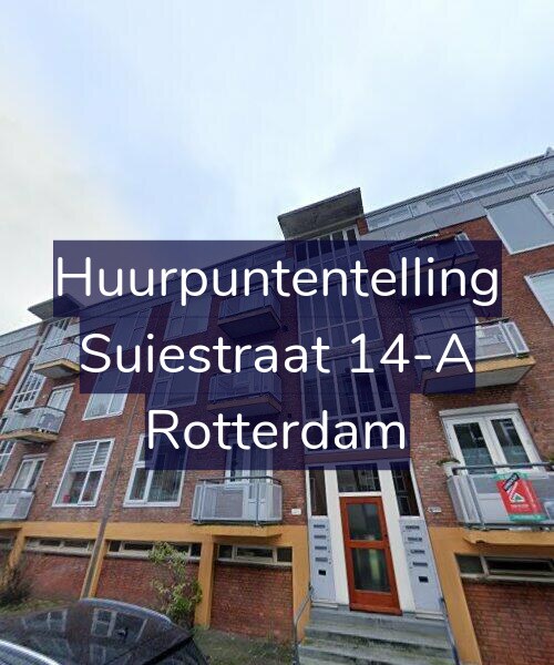 Foto gevel Huurpuntentelling voor Suiestraat 14-A, Rotterdam