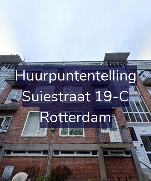 Foto gevel Huurpuntentelling voor Suiestraat 19-C, Rotterdam