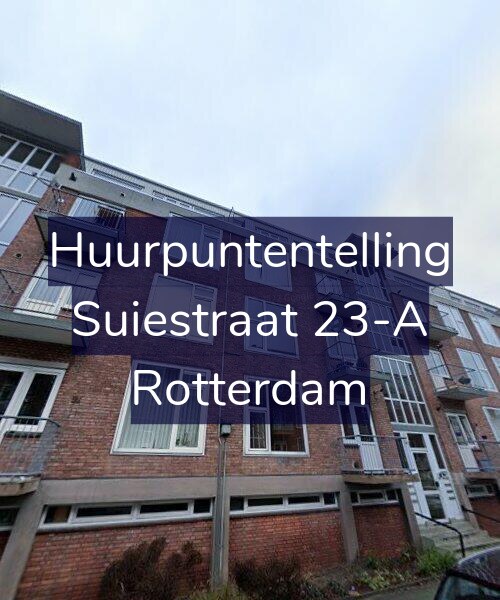 Foto gevel Huurpuntentelling voor Suiestraat 23-A, Rotterdam