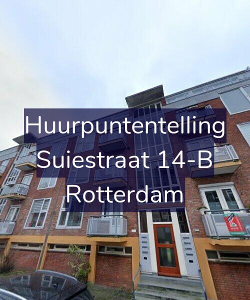 Foto gevel Huurpuntentelling voor Suiestraat 14-B, Rotterdam