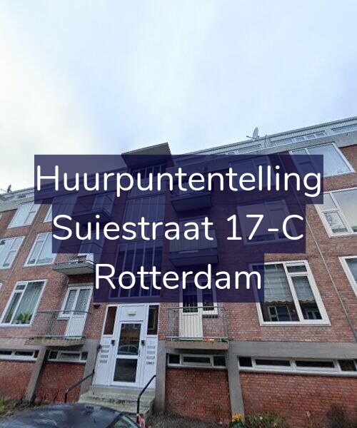 Foto gevel Huurpuntentelling voor Suiestraat 17-C, Rotterdam