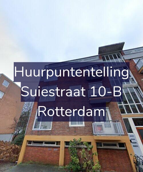Foto gevel Huurpuntentelling voor Suiestraat 10-B, Rotterdam