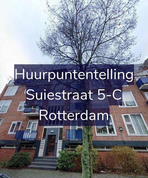 Foto gevel Huurpuntentelling voor Suiestraat 5-C, Rotterdam