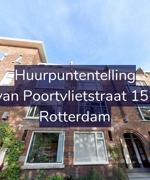 Foto gevel Huurpuntentelling voor Tak van Poortvlietstraat 15-A01, Rotterdam