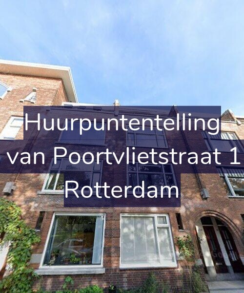 Foto gevel Huurpuntentelling voor Tak van Poortvlietstraat 15-B, Rotterdam