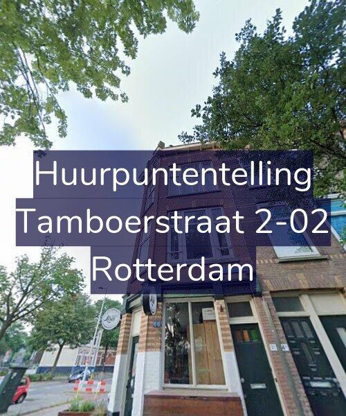Foto gevel Huurpuntentelling voor Tamboerstraat 2-02, Rotterdam