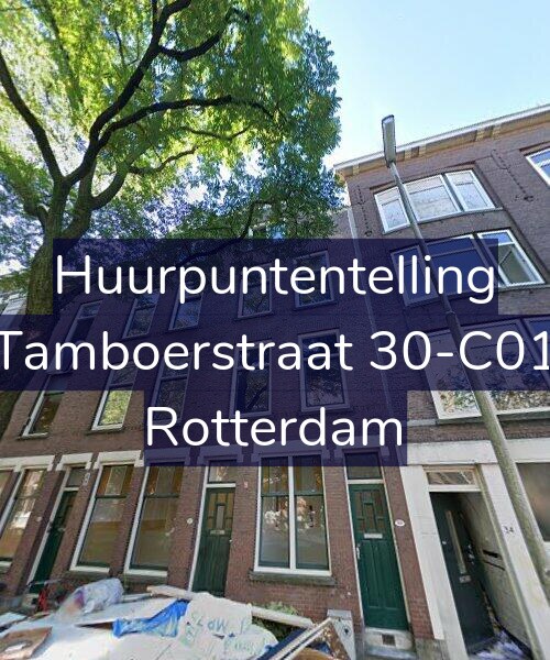 Foto gevel Huurpuntentelling voor Tamboerstraat 30-C01, Rotterdam