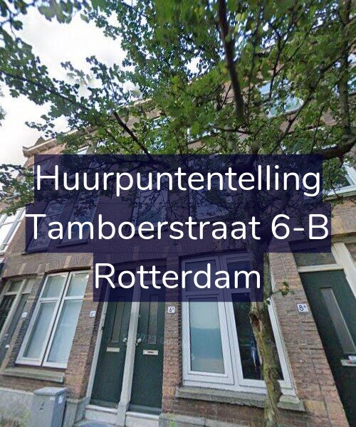 Foto gevel Huurpuntentelling voor Tamboerstraat 6-B, Rotterdam